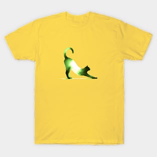 stretching cat T-Shirt